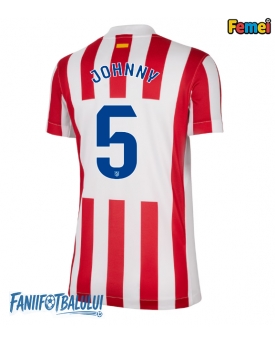 Atletico Madrid Johnny Cardoso #5 Tricou Fotbal Replică 2025-26 Femei Acasa